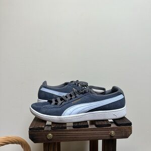 Puma Women’s Blue Suede Sneakers